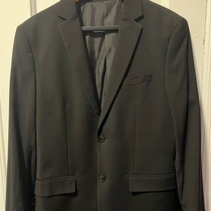 H&M Slim Fit Black suit size 40R. Never worn
